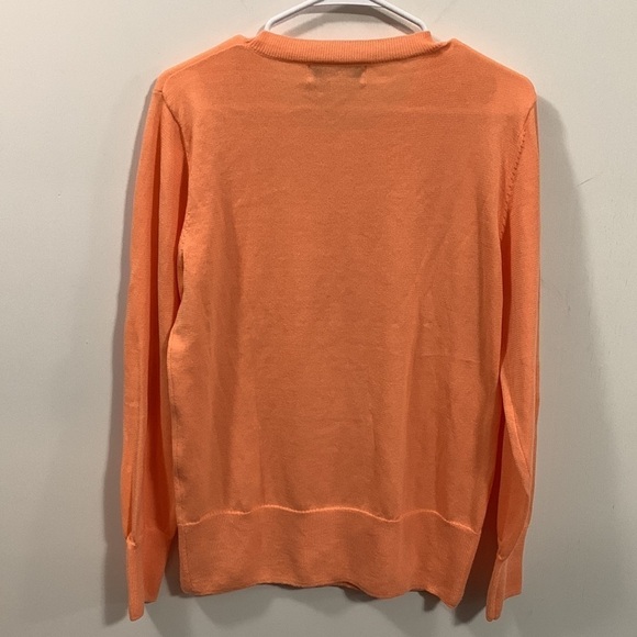 Cabela’s long sleeve sweater Size Medium, very good condition, light orange - Picture 3 of 5